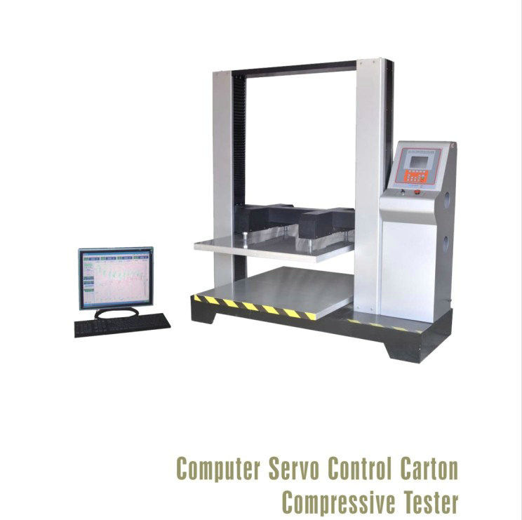 Electronic Carton Compression Tester , Computer Servo Box Compressive Tester