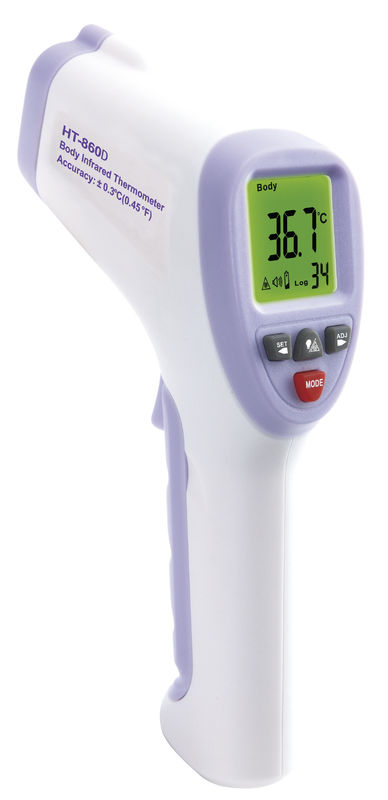 LCD Screen Body Infrared Thermometer Sensor / Measuring Instruments HT-860D