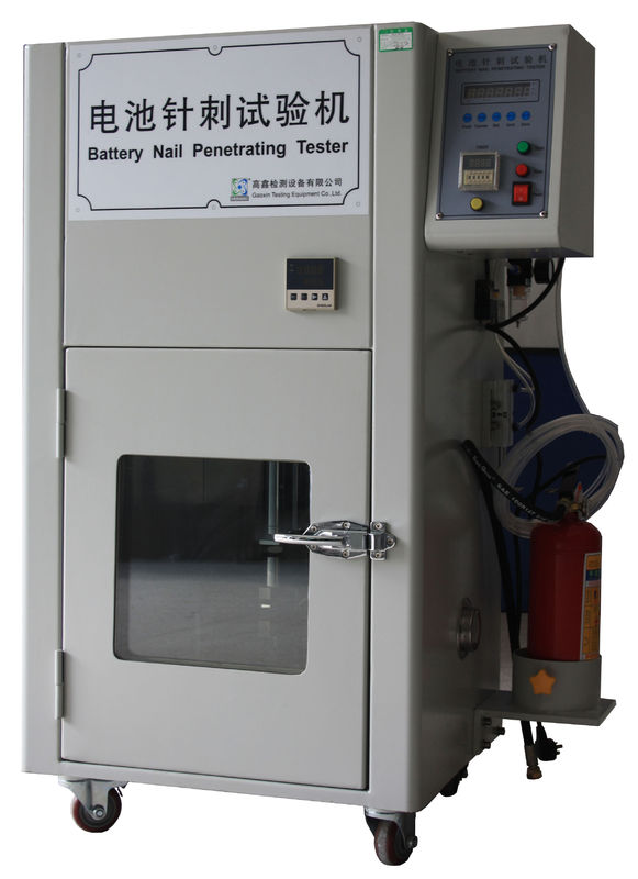 Battery Testing Equipment , Battery Nail Penetration Test Chamber