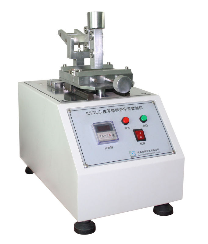 Table Vertical IULTCS Leather Testing Equipment Fastness Abrasion Tester SATRA PM173