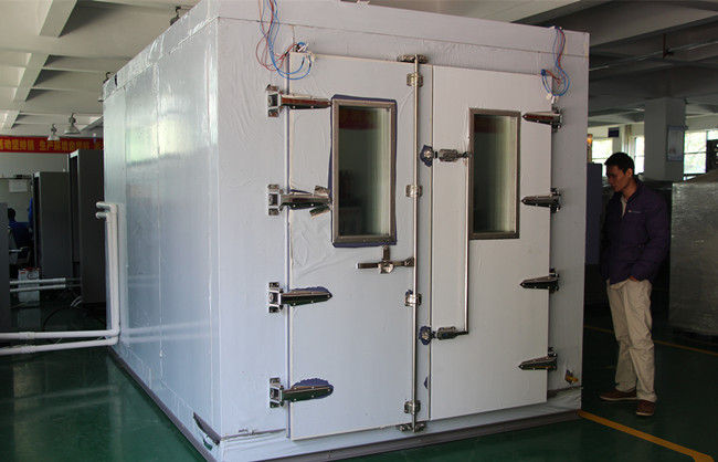 Stainless Steel 27.1 Cubic Customized Walk-in Environmental Test Chamber